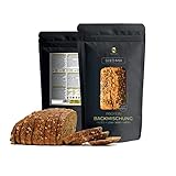 Keto Brot Backmischung Seed Mix 1 KG. | für 5 Brote a 550g. | Eiweiss-Brot-Alternative | Ohne Getreide | Testsieger 2024 | Paleo | Glutenfrei | Low Carb | Ketogene Lebensmittel